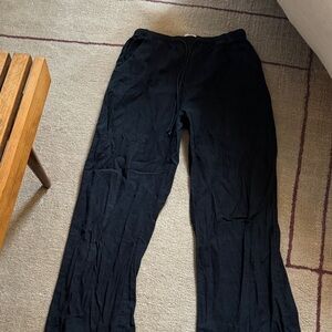 Abercrombie & Fitch Black Straight Leg Pants